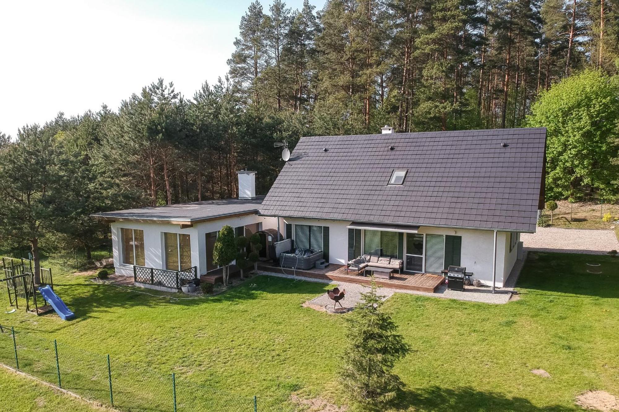 Villa Sielanka - Dom Na Mazurach à Cierzpiety Extérieur photo